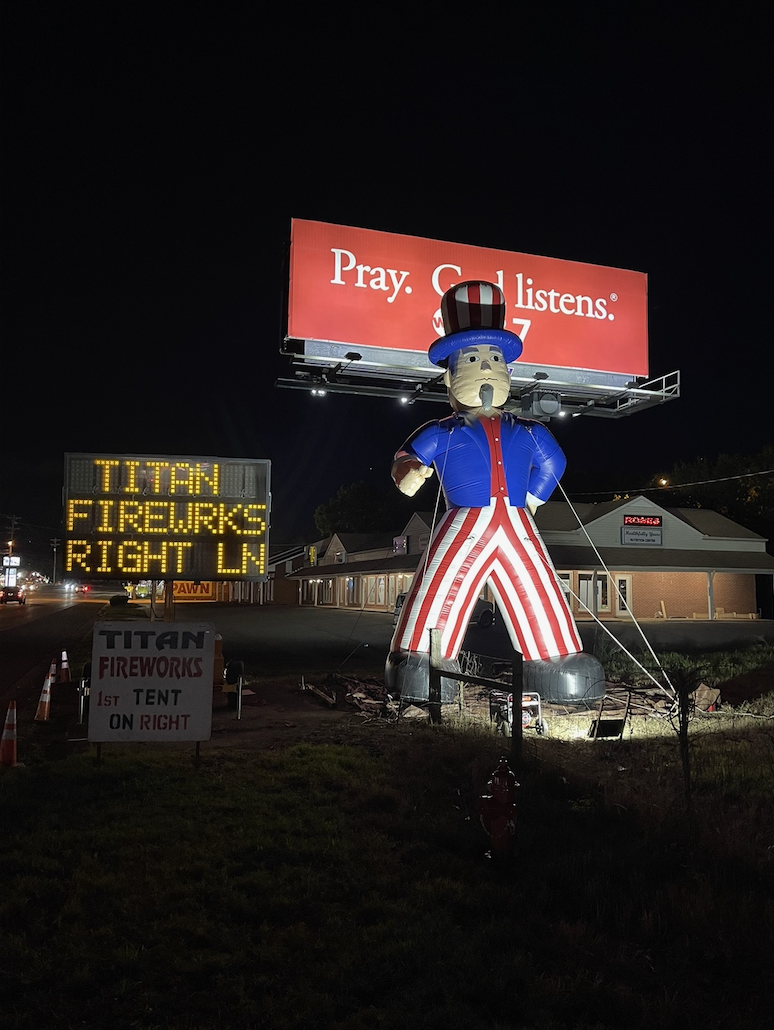 Kingston Springs Location — Titan Fireworks - Middle